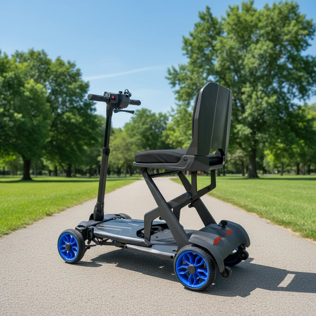 

Электроскутер Airo из углеродного волокна для людей с ограниченными возможностями