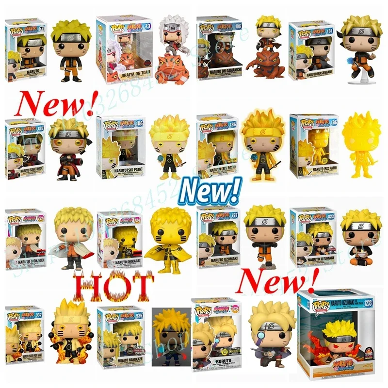 Funko Pop Naruto Collection #71 #73 #106 #181 Narutos 185 186 671