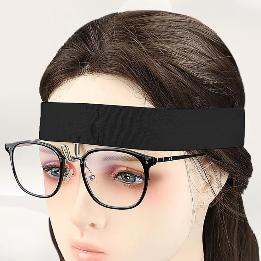 Polyester Rhinoplasty Eyeglass Holder Iron Hook Adjustable Non-Slip Eyeglass Lifting Strap Pressure Relief