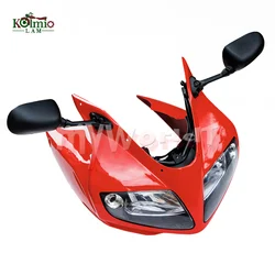 Fit For SUZUKI SV650S SV1000S 2003 - 2011 Headlight Fairing Front Nose Rearview Mirror Bracket Set
