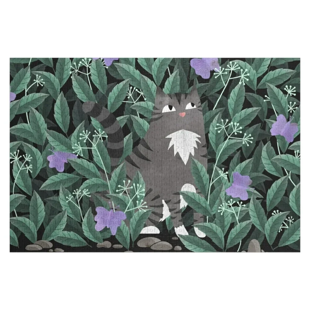 Butterfly Garden (Lavender Butterfly Version) Jigsaw Puzzle Customs With Photo Personalized For Kids Puzzle