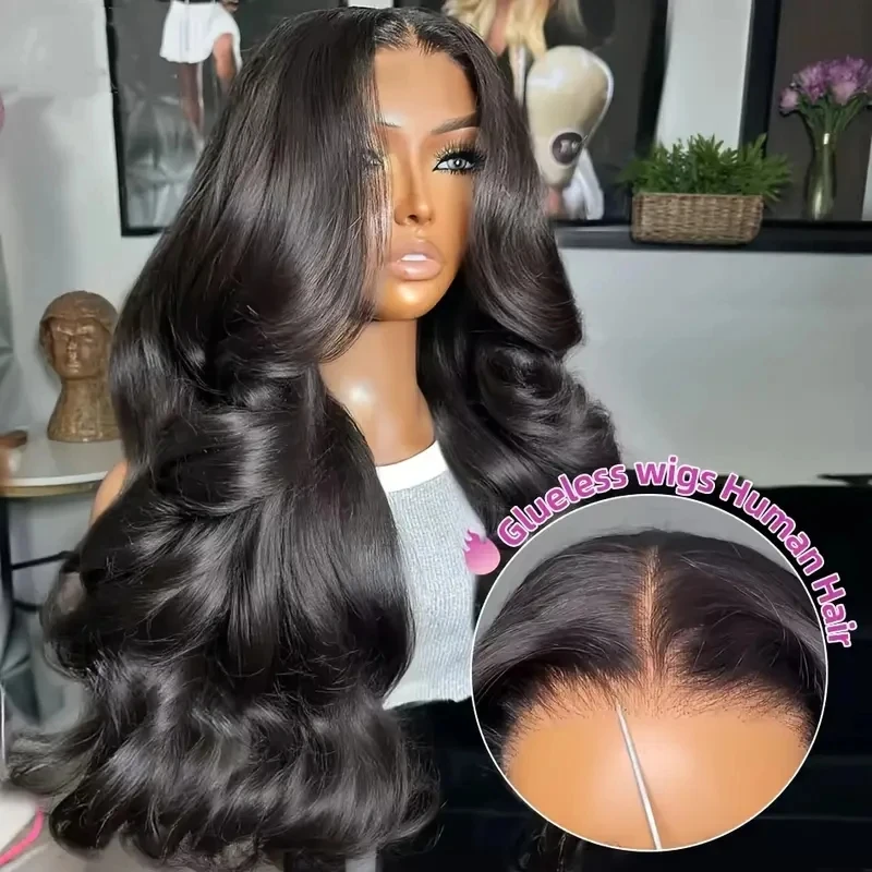 Perruques en cheveux humains HD transparentes, style Body Wave, avec frontal en dentelle 13x4 13x6, style Water Wave vietnamien, et perruque à closure en dentelle 5x5 sans colle, prête à porter
