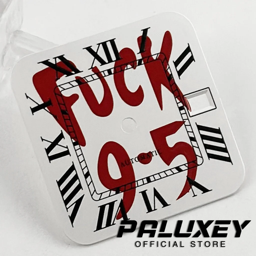 Arabic Numeral Sun Pattern 27mm New Watch Accessory Square Dial Modified Santos Dial Suitable For Japanese NH35 4R35 Movement