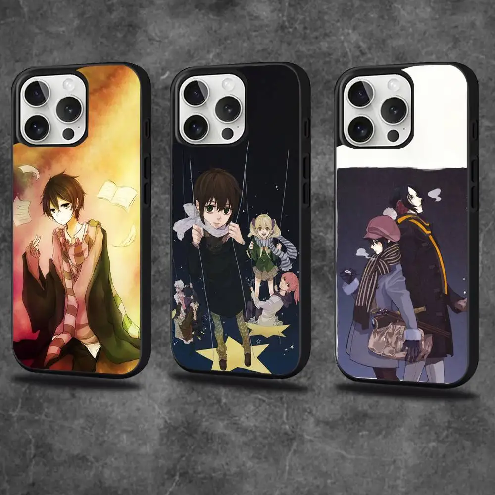 

R-Ruler of Nabari Anime Phone Case For iPhone 17,16,15,14,13,12,11,Pro,Max,Plus,Mini,SE4,E Magnetic Magsafe Wireless Charging