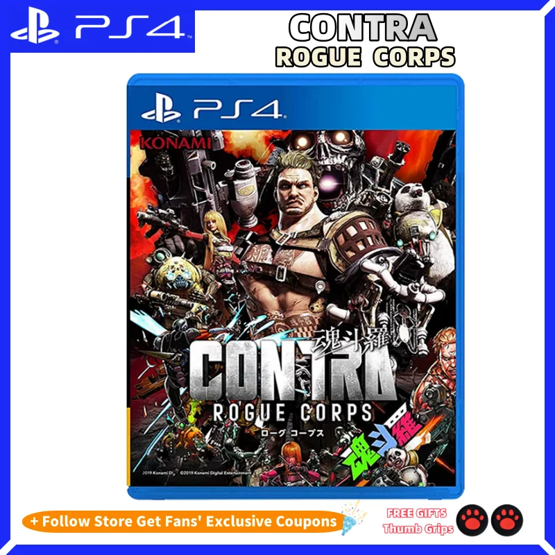 

Playstatio4 PS4 Genuine NEW Game CD Contra: Rogue Corps Playstation4 Game Card Ps4 Games Contra: Rogue Corps