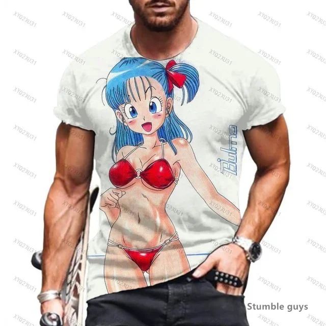 Camiseta Unisex de Anime Dragon Ball, Nueva Colección Verano 2026, Goku Kakarot Vegeta Super Saiyan, Talla Grande