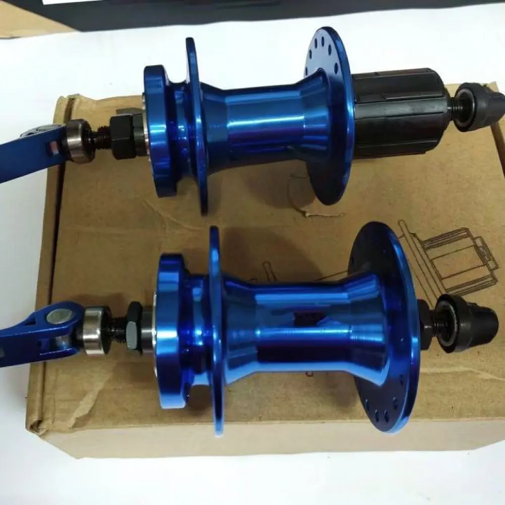 Bicycle Disc Brake Hub Mountain Bike Components MTB Cycling Accessory Durable Wheel Parts Blue Equipment