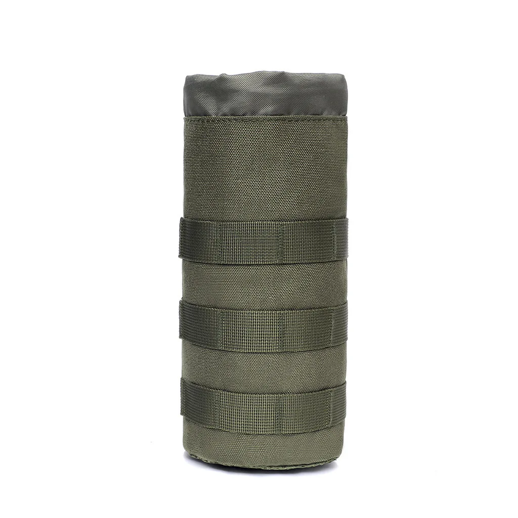 Taktische Wasserflaschentasche Molle-Beutelhalter für Outdoor, Reisen, Camping, Wandern, Radfahren, Angeln, Jagd, Wasserflaschen- und Kesselträger