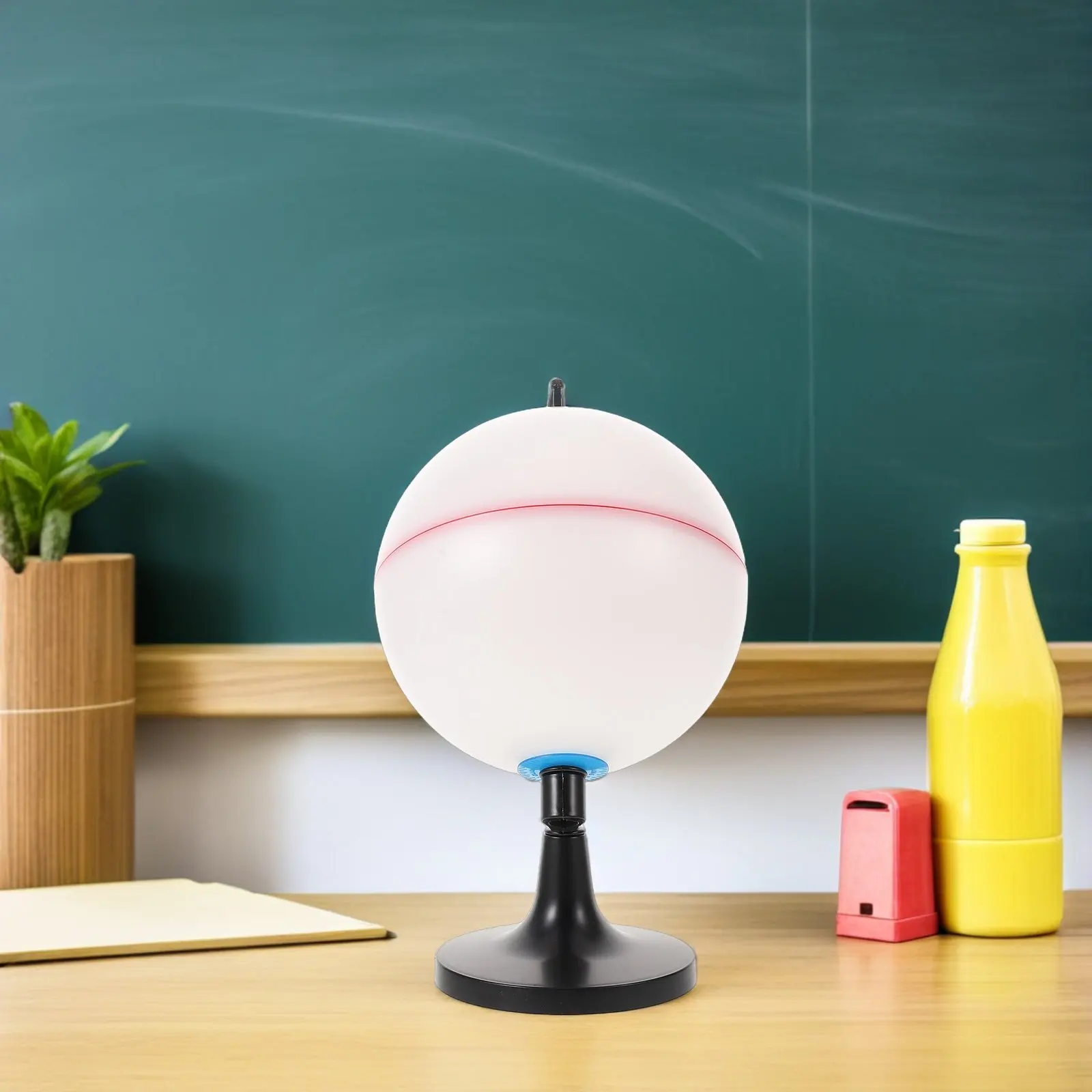 

14Cm Blank Earth Globe Reusable Paintable Surface Interactive Learning Globe for Children's Spatial Projects