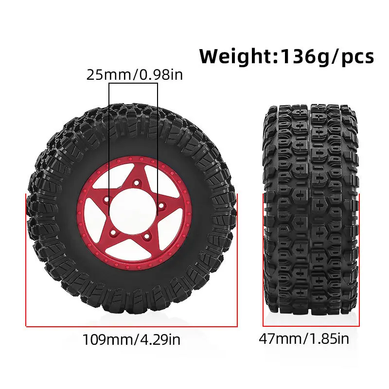 1/10 ショートコースタイヤ 12 14 17mm ヘックスフィット ARRMA Traxxas Slash Senton Rustler Team Associated RC トラック