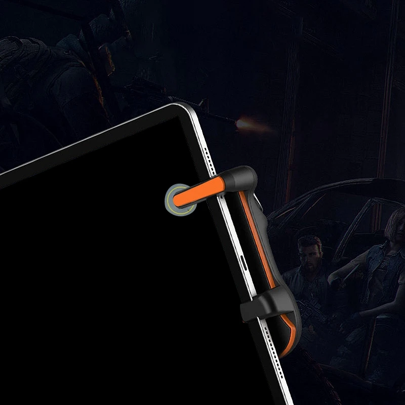 الأفضل لـ PUBG Ipad Trigger Controller Capacitance L1R1 Fire Aim Button Gamepad Joystick For Ipad Tablet Phone FPS Game Accessori