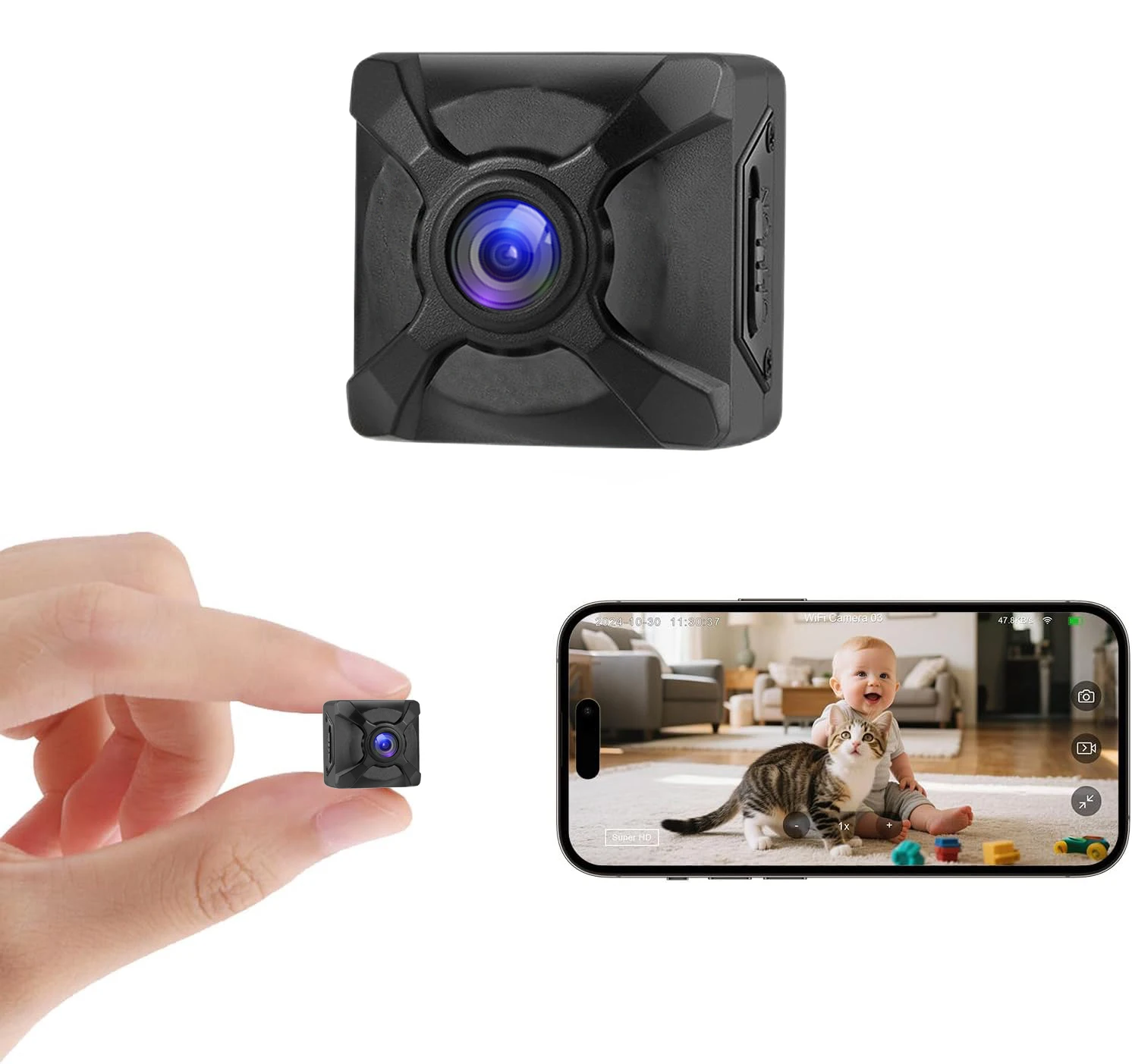 camera-sem-fio-x5-4k-1080p-mini-wifi-ip-ap-com-monitor-remoto-bateria-recarregavel-deteccao-de-movimento-cameras-portateis-para-casa-novo