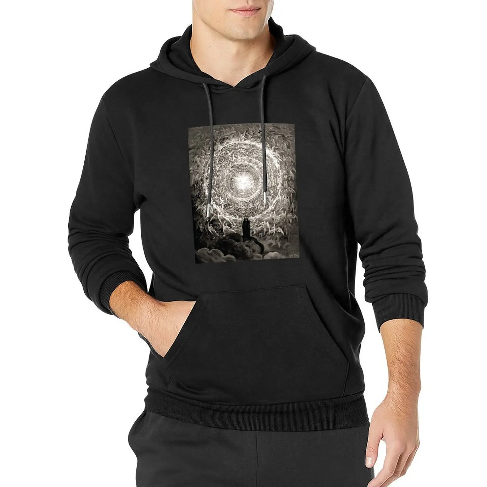 Gustave Dore or Doré Dante Divine Comedy Paradise 002 Pullover Hoodie aesthetic clothing men wear mens clothing pullover