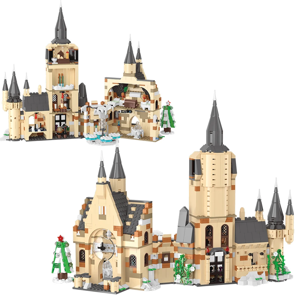 Newest Casle Harries Series Bricks Set DIY Compatible with Building Blocks Toys for Boysfriend Christmas and Halloween Gifts