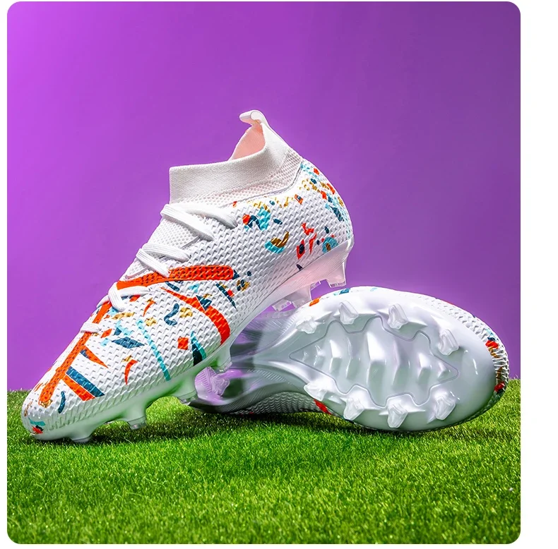 Neue Herren-Fußballschuhe Professionelle Outdoor-Sportschuhe Rutschfeste Trainingsschuhe Sneakers Rasen-Fußballstiefel Ultraleicht Unisex – Detail 19