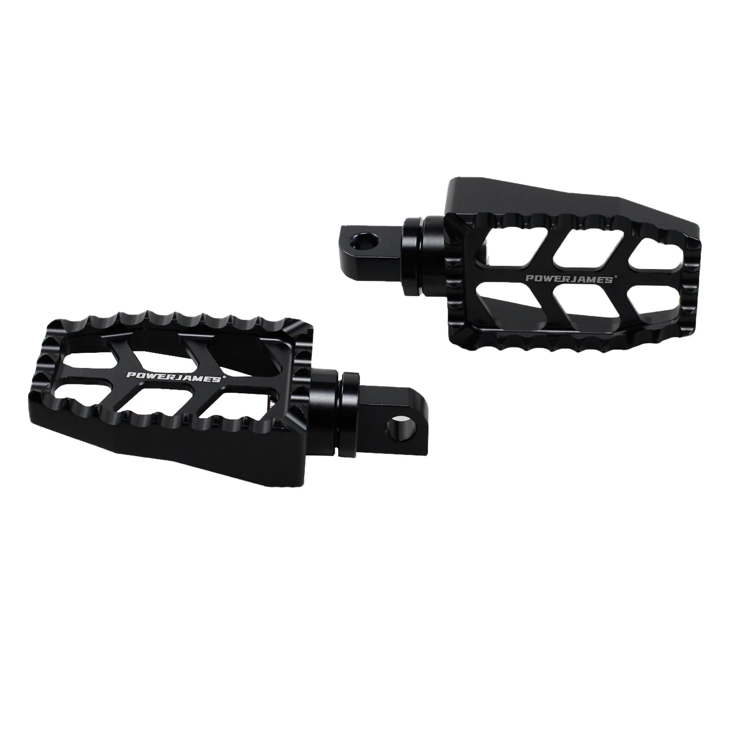 

Black Passenger Footpegs Footrest For Harley Dyna FXD FXDB FXDF FXDWG FXDC FXDL1984-2017