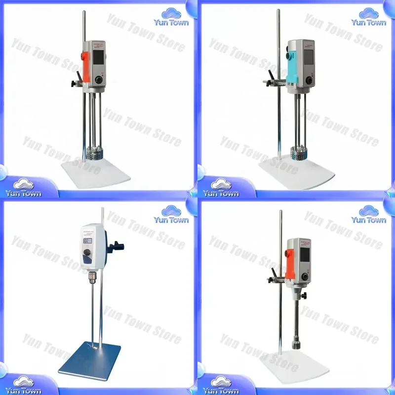 Laboratory Emulsifier Homogenizer for Small Scale Research SS304 Emulsification Mixer for Cosmetic Food Pharma R&D