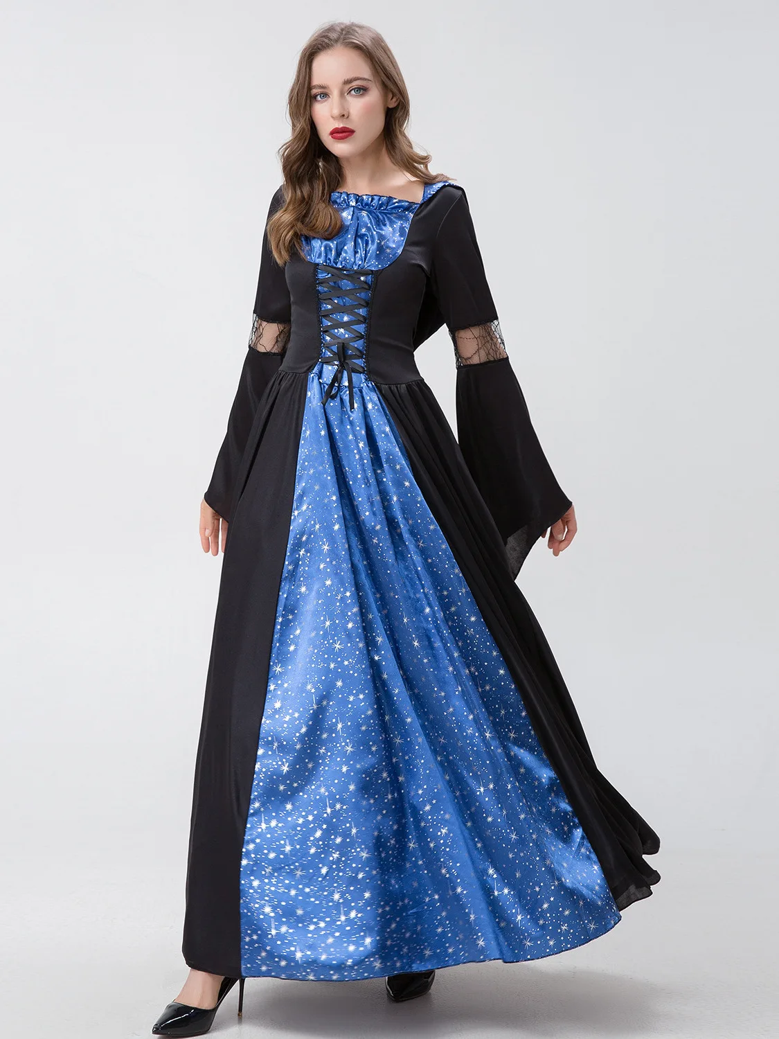 

loween Cosplay Witch Death God Role-plang Costume Women's Faion eup Dance Par Traditional Chinese Stage Outfit