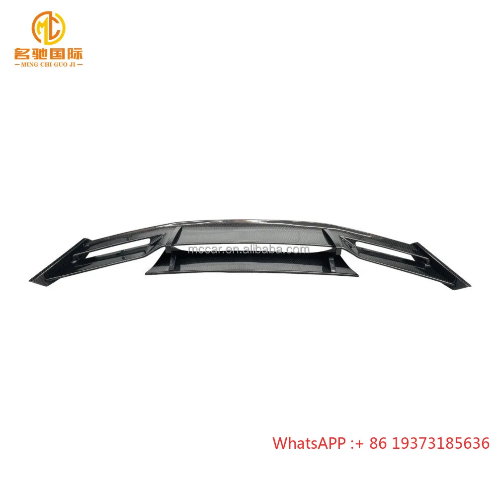 

Carbon Fiber2022-black Carbon Fiber Rear Spoiler For Mclaren Gt Pro Car Spoilers