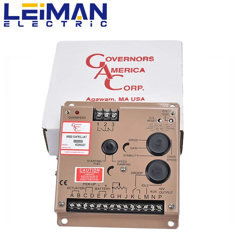 ESD5550 diesel generator set accessories electronic control board electronic speed control controller speed control board