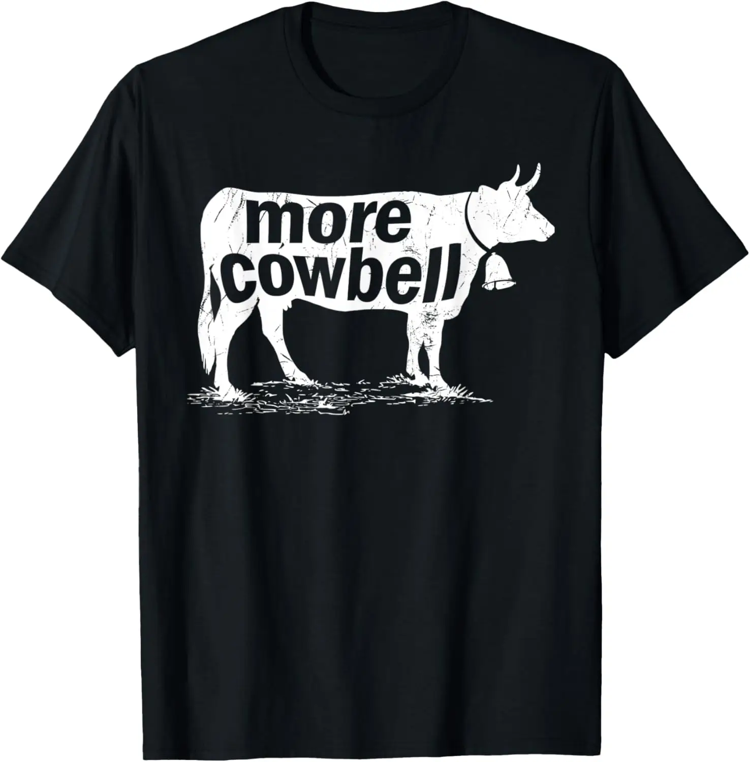

Забавный юмор коровы | Футболка с забавным верхом More Cowbell