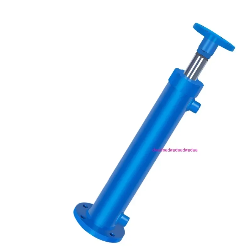 

Hydraulic cylinder 3T rear flange two-way oil top one-way system small micro high pressure electric lifting rod