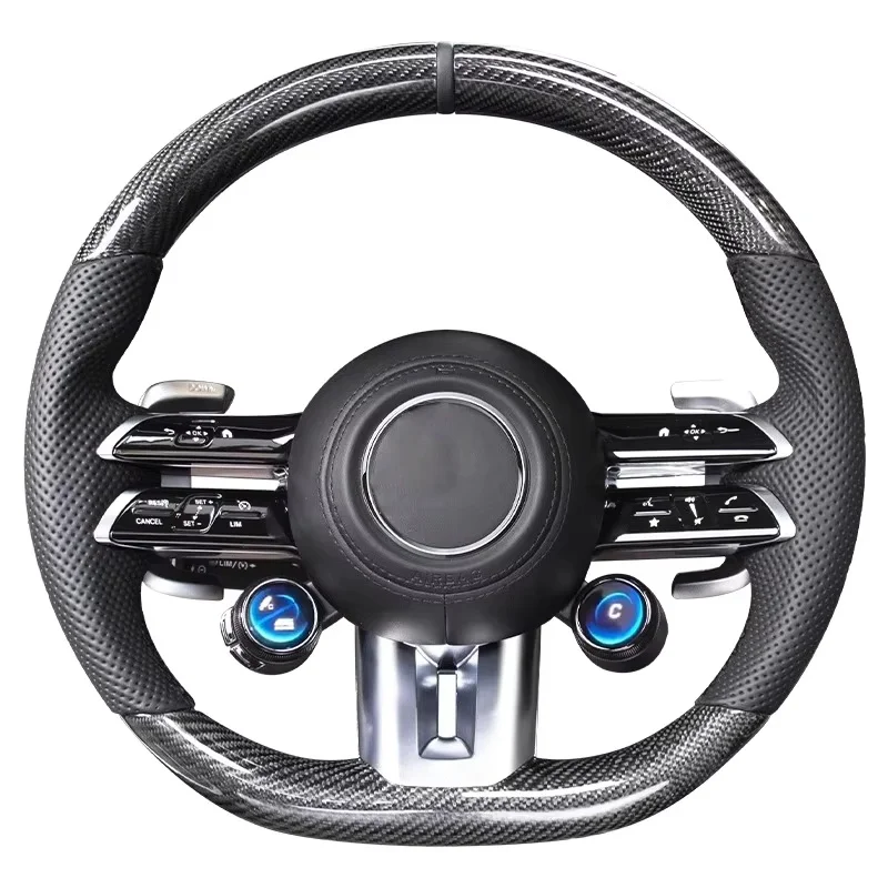 

Carbon Fiber Steering Wheel Customized for Mercedes benz Amg W204 W205 W167 W213 W222 W207 W212 Car Steering Wheel for