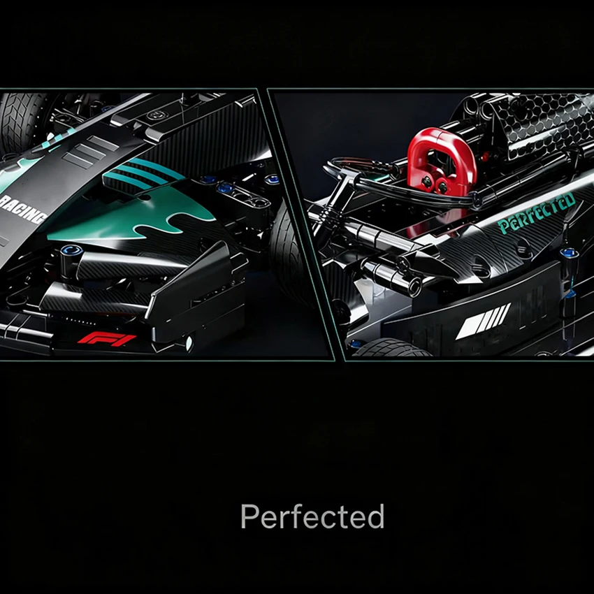 ตัวต่อรถแข่งสุดเท่ 1033 ชิ้น รถซูเปอร์คาร์ รถสปอร์ตยอดนิยม ของเล่น DIY สำหรับเด็กและผู้ใหญ่ ของขวัญวันเกิด