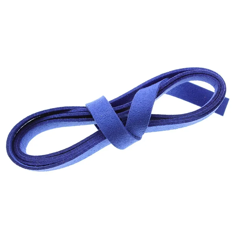 3Meter 8mm Flat Faux Suede Braided Leather Cord Korean Velvet Leather String Rope Handmade For DIY Jewelry Making Supplies