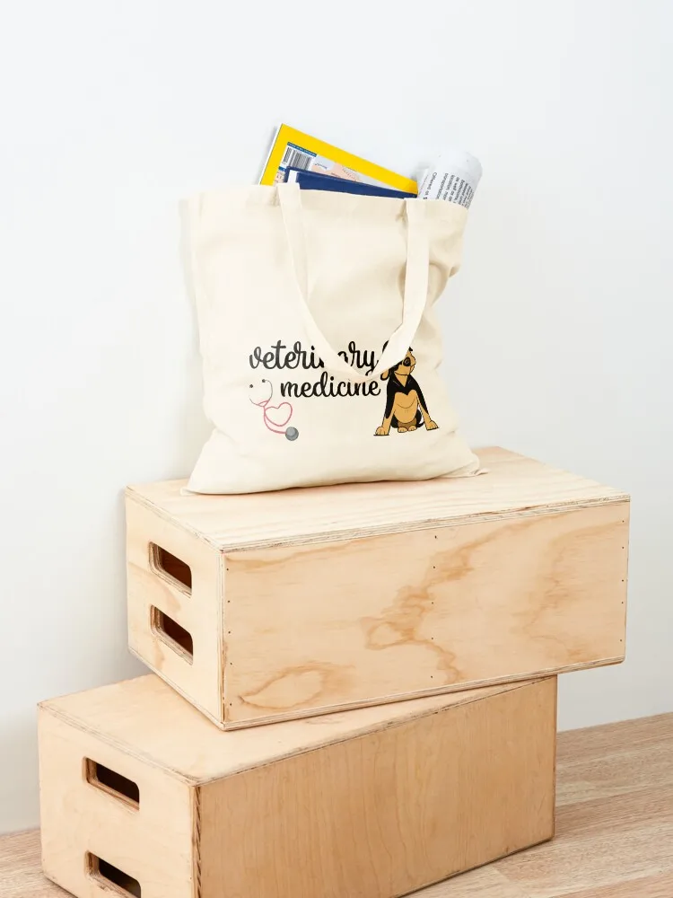 Veterinary medicine Tote Bag large tote bag free delivery bags shopping cart bags shopper bag women canvas