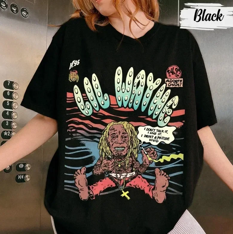 Vintage Lil Wayne Shirt Tha Carter VI Tour 2025 Hip Hop Fan Graphic Tee