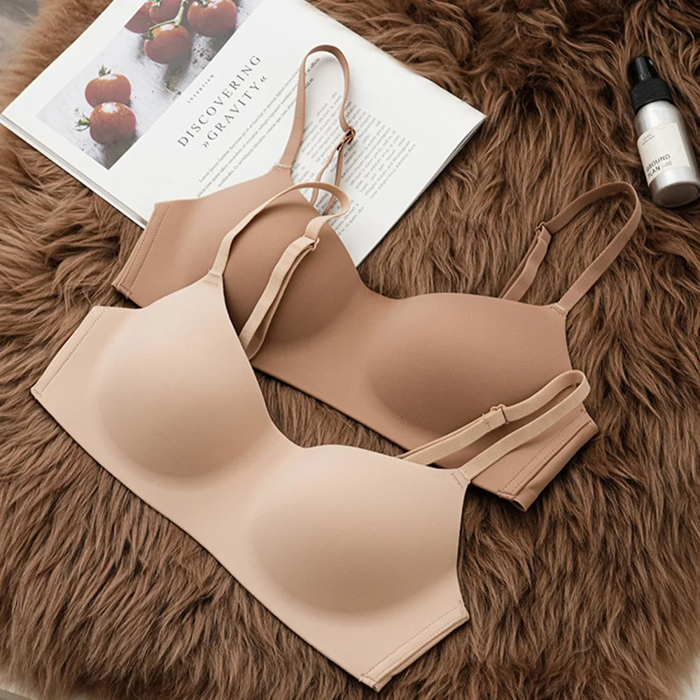 

Women Invisible Bra Strapless Bralette 1/2 Cup Women's Underwear Female Seamless Party Wedding Bras Sexy Lingerie New