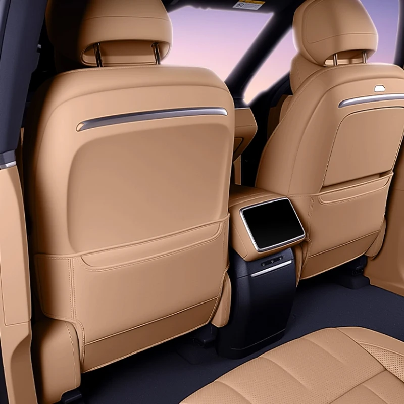 

For Dongfeng MHERO M-Hero M817 2025 2026 Seat Anti Kick Pad Rear Backrest Protection Leather Interior Modification