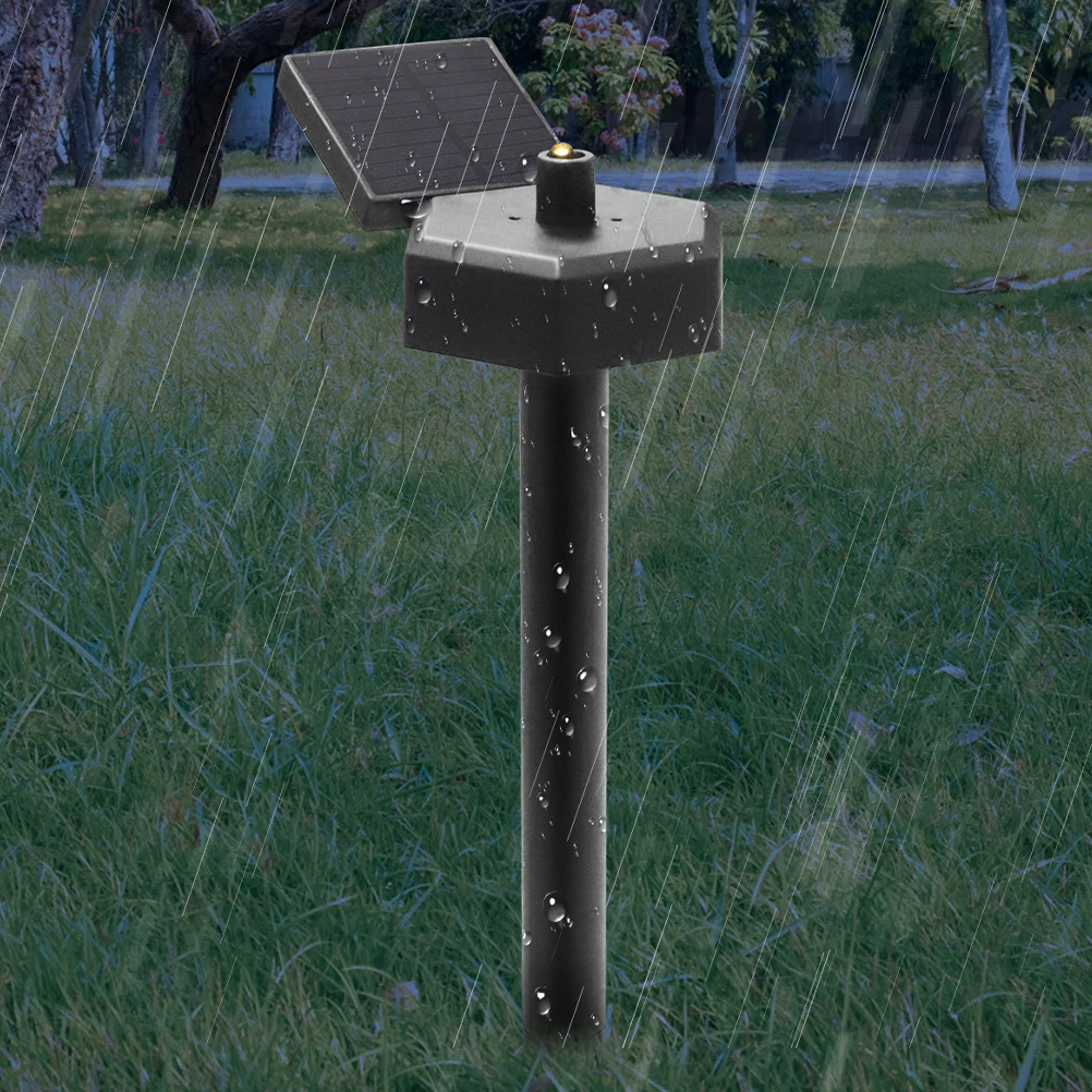 

2pcs Solar Garden Stake Light Outdoor Lawn Light Plastic Waterproof LED Yard Decoration Solar Powered Garden Lighting