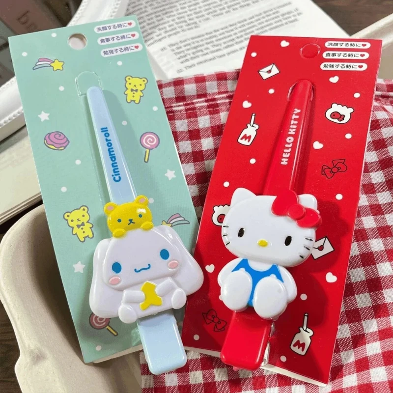 Sanrio Hello Kitty Hair Clip Cute Cartoon Pink Hairpin Girls Fashion Barrettes Bangs Clip Women Hair Accessories Jewelry Gifts view 6
