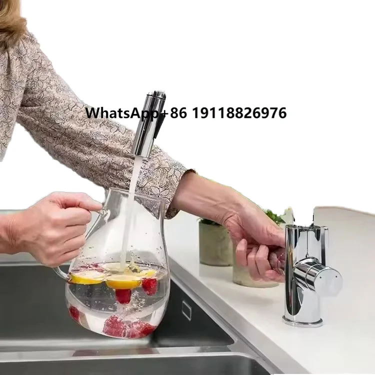 

Современный кухонный смеситель 4-в-1 с керамическими клапанами и двойными ручками