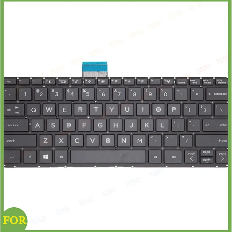 

Новая оригинальная американская клавиатура для ноутбука HP Probook X360 11 G5 G6 G7 EE, встроенная клавиатура, сменные аксессуары, черный цвет
