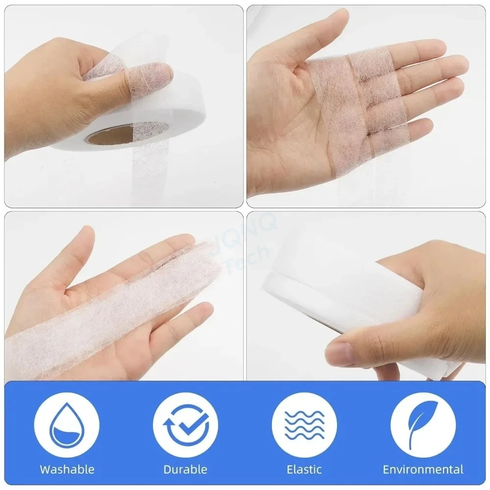 Self Adhesive Pants Hem Tape Iron DIY Jean Clothes Length Shorten for Hats Clothes Hot Melt Double-Sided Tape Sewing Tool image 4