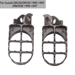 DR 250 350 650 Motorcycle Foot Pegs Footpegs Footrests For Suzuki DR250 DR350 1990-1995 DR350SE1990-1998 DR650SE 1996-1997