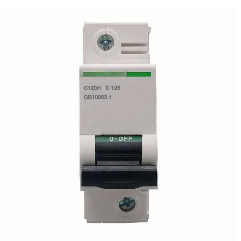 C120H Series Mini Circuit Breaker 1P 2P 3P 4P C D Curve 63A 100A 125A AC 50-440V Air Overload Protection Switch