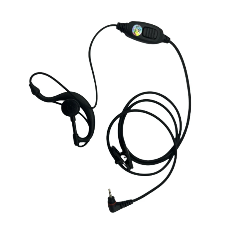 RISENKE-Walkie Talkie Earpiece Headset for Hytera,PD365,PD366,PD362,BD302, BD300, TD350, TD360, Radio Headphone with PTT and Mic