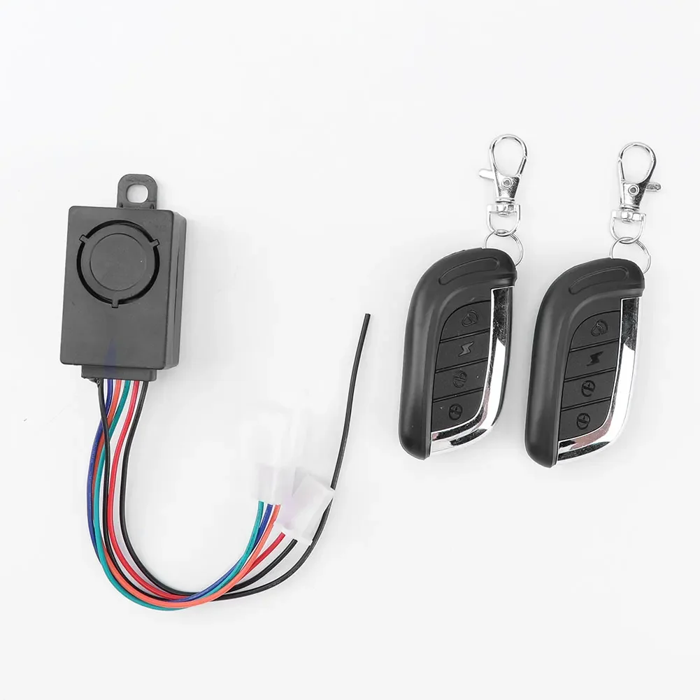 Anti-Theft E-bike Alarm System Electric Scooter Security Remote Control Alert for Cycling Vehicle Accessories