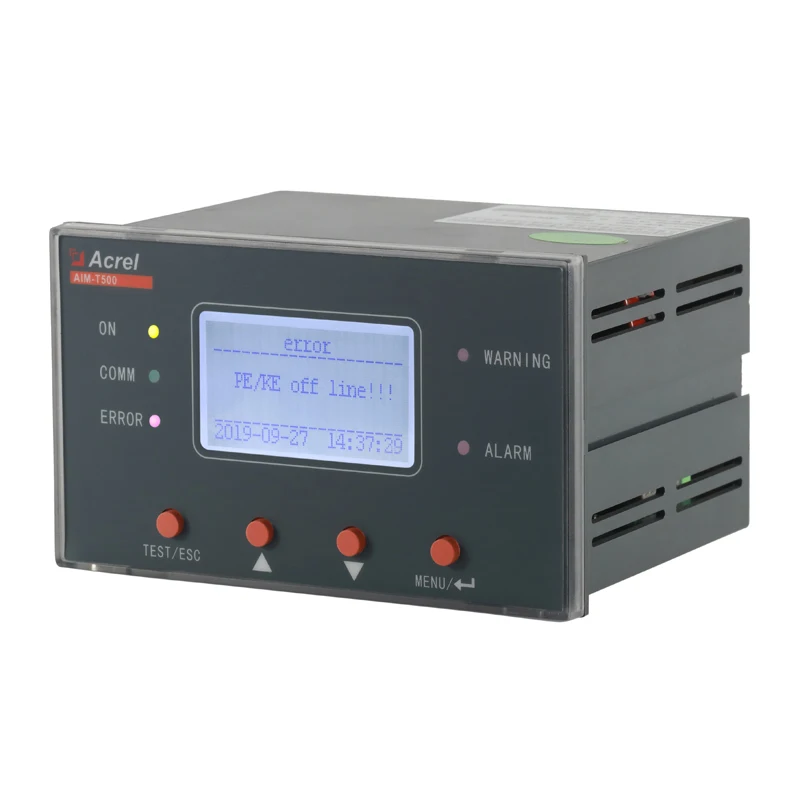 Acrel AIM-T500 Industrial Insulation Monitoring Device for Coupled IT Systems AC/DC 0-480V