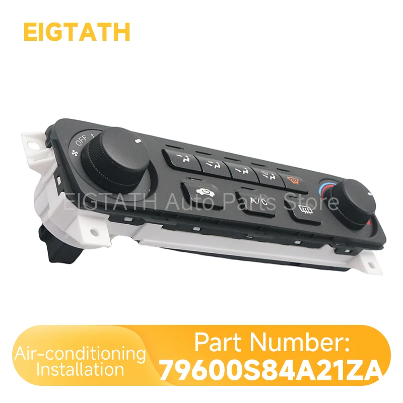 

79600-S84-A21ZA New Front Air Conditioning Control Panel For Honda Accord CF3 CF4 CF5 CL2 CL3 Isuzu Aska Car Parts 79600S84A21ZA