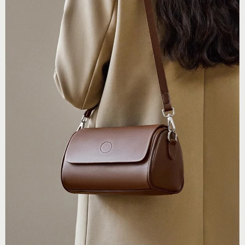 

New 2025 Women's Fashion Shoulder Bags Pu Leather Small Messenger Bags Ladies Casual Crossbody Bags