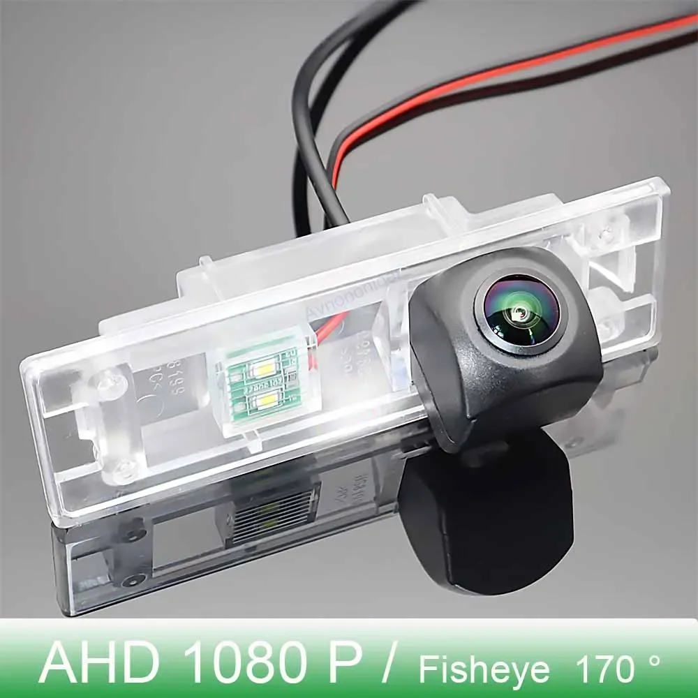 AHD 1080P Fish Eye Vehicle Backup Reverse Camera For Mini Couper Hatch Hardtop Roadster Car Rear View Camera HD Night Vision