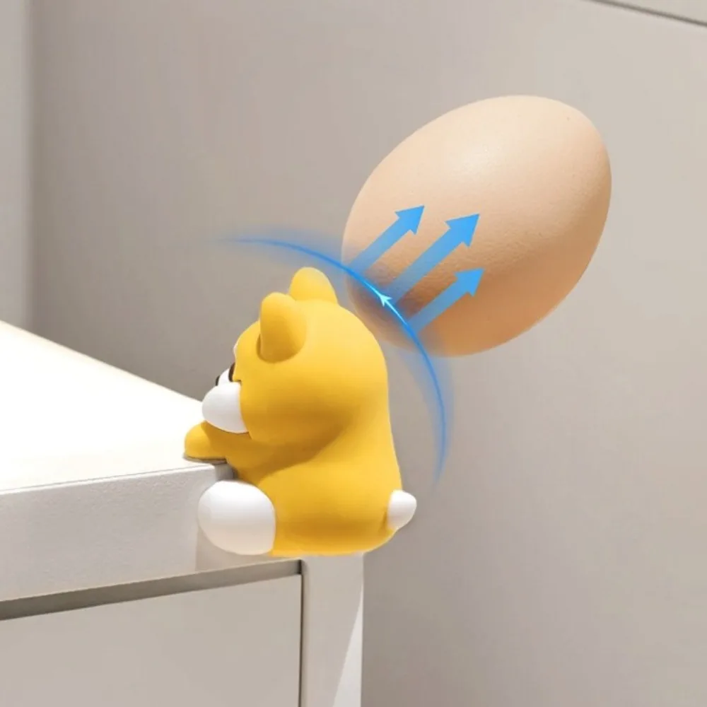 2pcs Silicone Desk Corner Protectors Anti-collision Easy to Install Furniture Edge Cover Soft Cartoon Animals Table Corner Cover