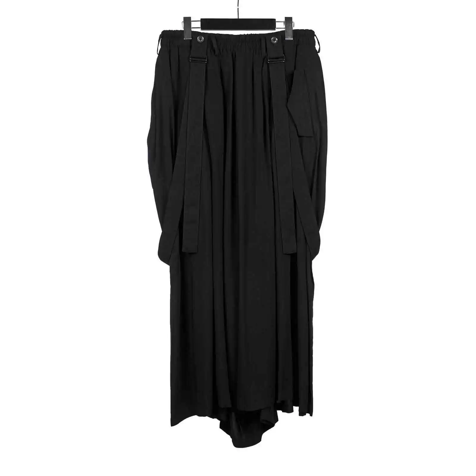 

TOP-YAMAMOTO Тёмные и нишевые свободные брюки японского оригинального дизайна Темный и нишевый дизайн