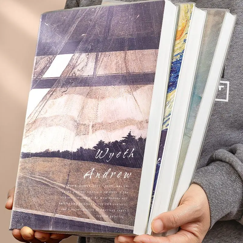 Imagem -03 - Caderno Plástico Ultra Grosso da Luva Diário Japonês Bonito Caderno do Livro-razão da Mão para o Estudante a4