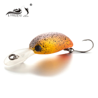 LTHTUG Hot Management Field Mini Crankbait Fishing Lure Wobblers 28mm 2.3g Pesca Stream Minnow Hard Bait For Perch Club Trout